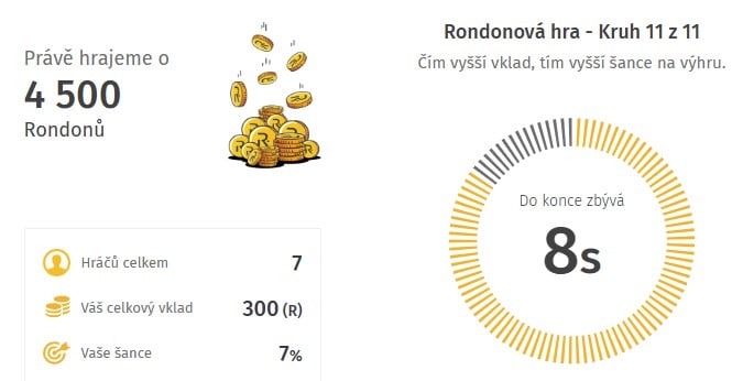 kolo štěstí o rondony